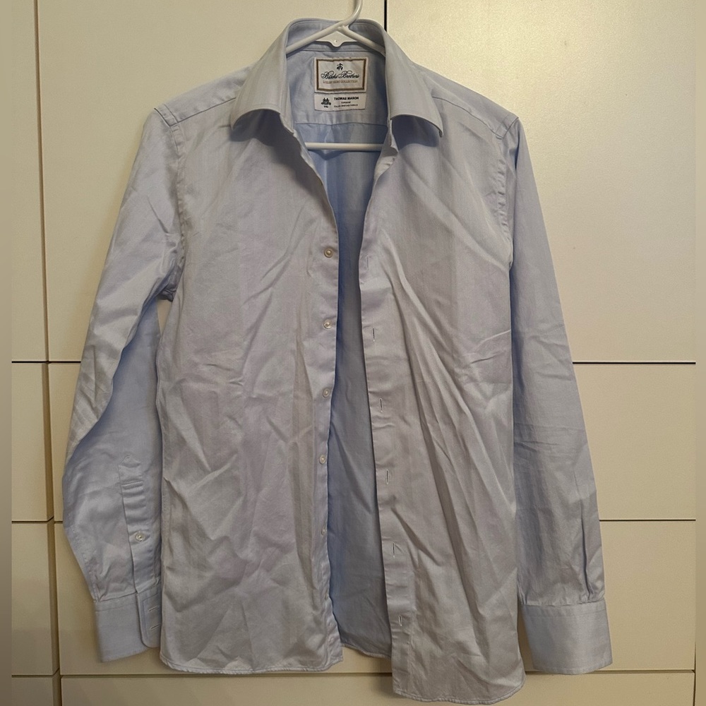 Brooks Brothers Button Down - Blue - image 1